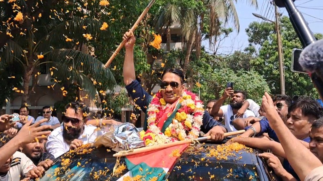 নারায়ণগঞ্জ জেলা ছাত্রদলের সাবেক সভাপতি জাকির খান কারামুক্ত